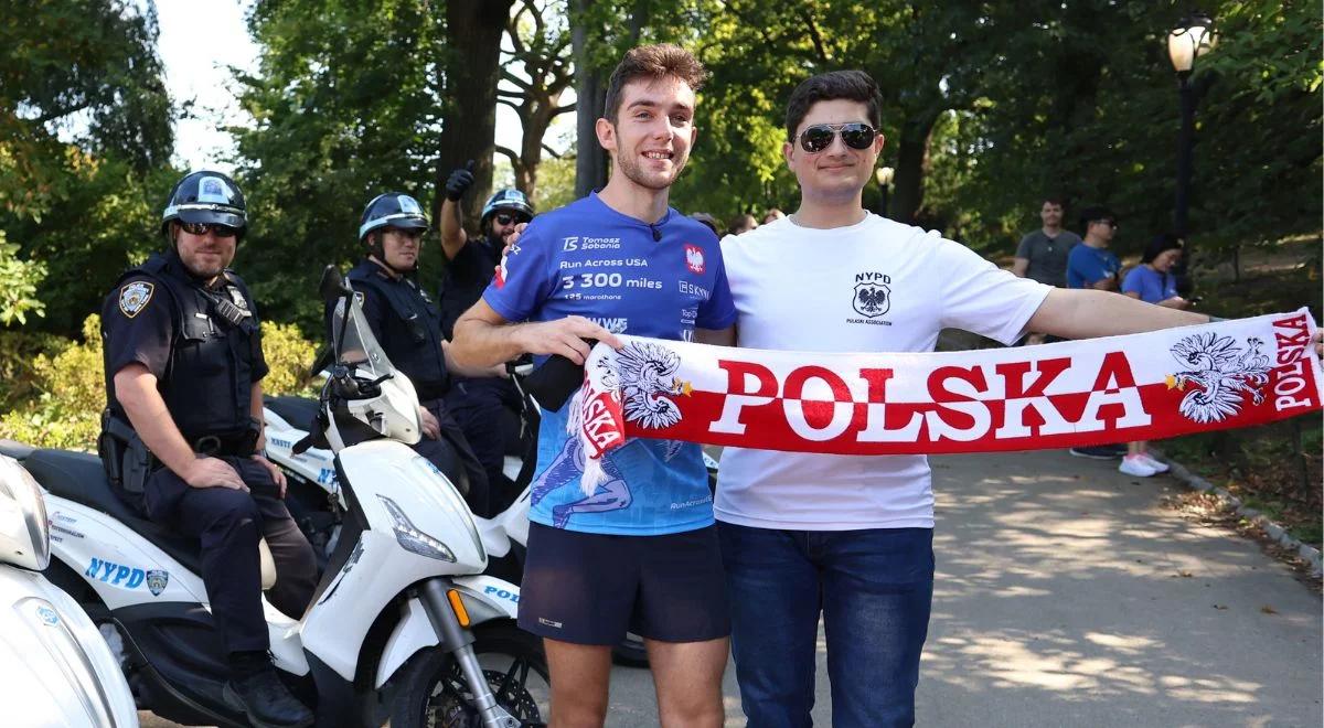 "Polski Forrest Gump" przebiegł USA. Sobania zużył 30 par butów 