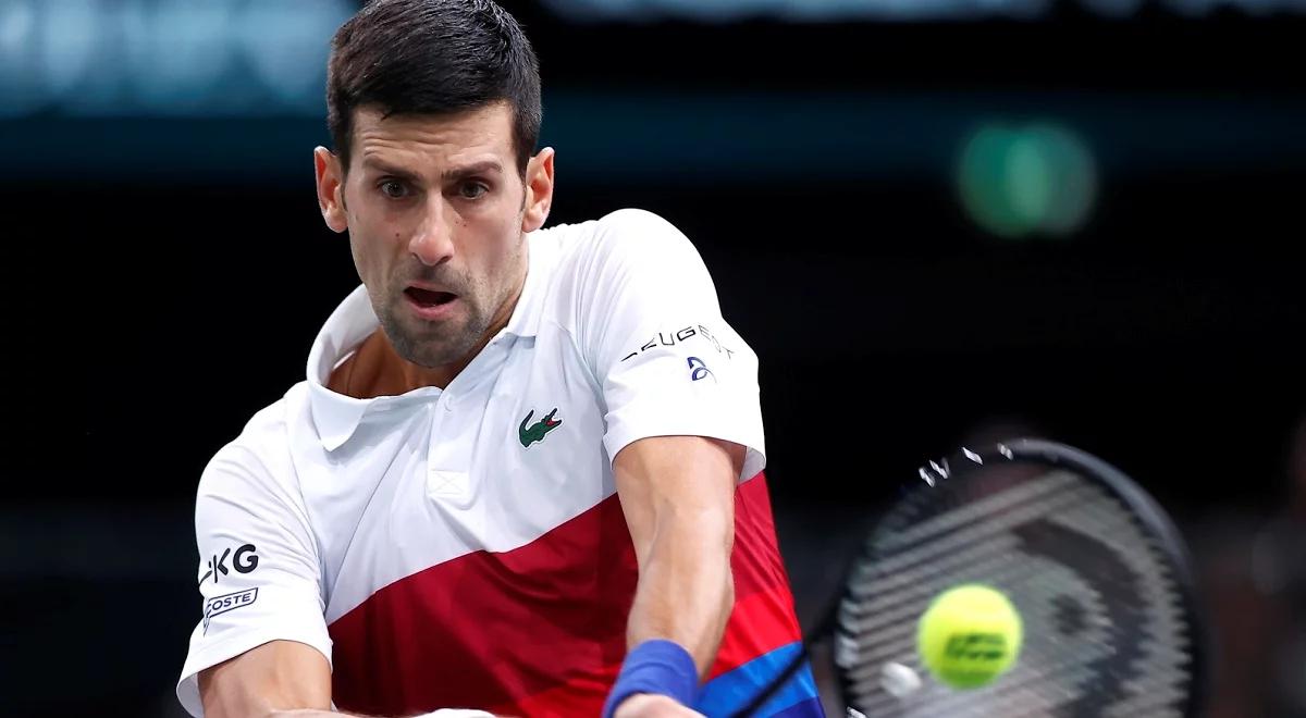 ATP Paryż: udany powrót Djokovicia po przerwie. Serb ograł Fucsovicsa