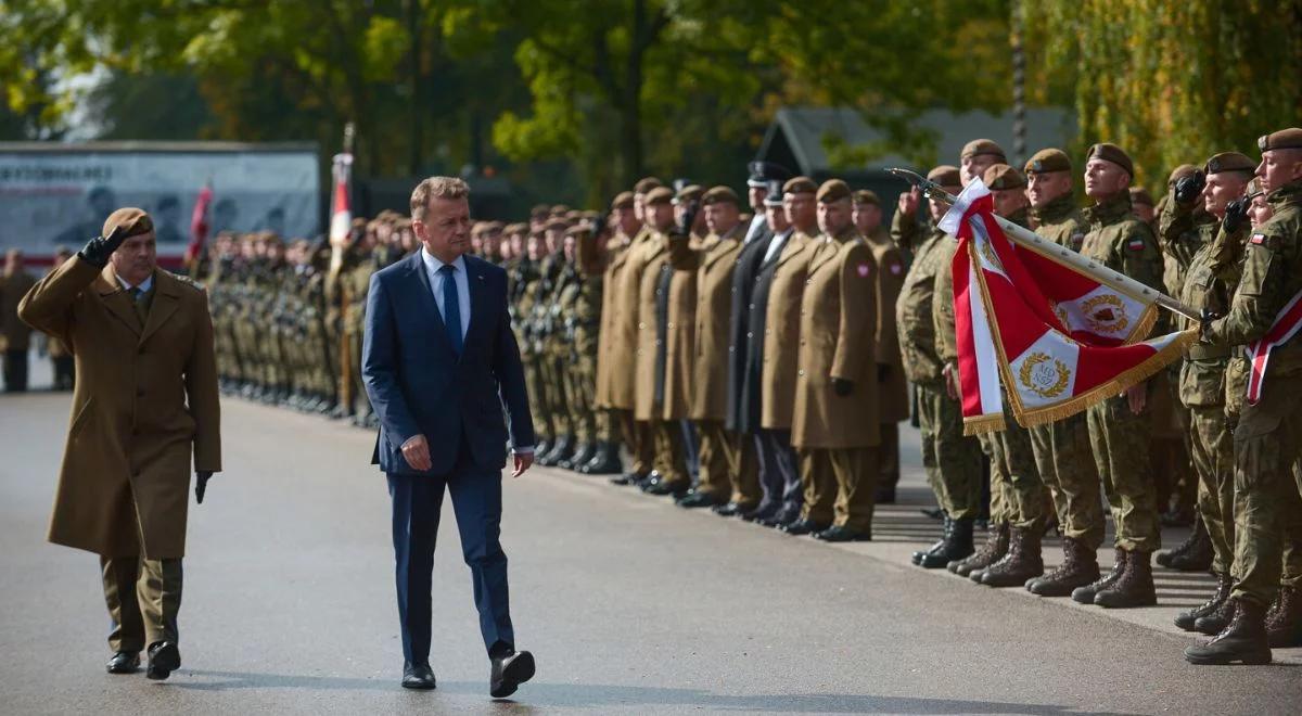 "Kontynuujecie tradycję AK". Mariusz Błaszczak wziął udział w obchodach święta WOT