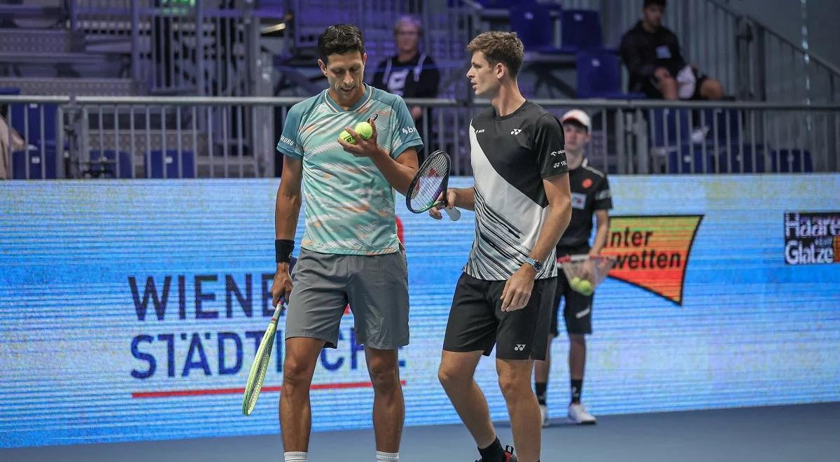 ATP Wiedeń: Hubert Hurkacz i Marcelo Melo odpadają w ćwierćfinale gry podwójnej