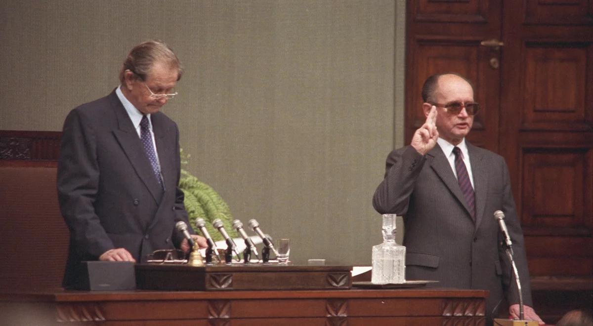 Jednym głosem. 36 lat temu Wojciech Jaruzelski został prezydentem PRL