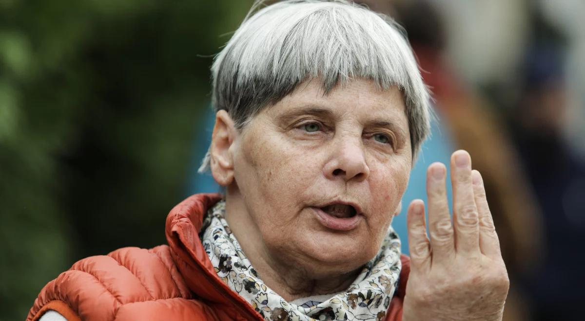 Ochojska mówi o masowej mogile z ciałami migrantów. Wójcik: kłamstwo w służbie Łukaszenki