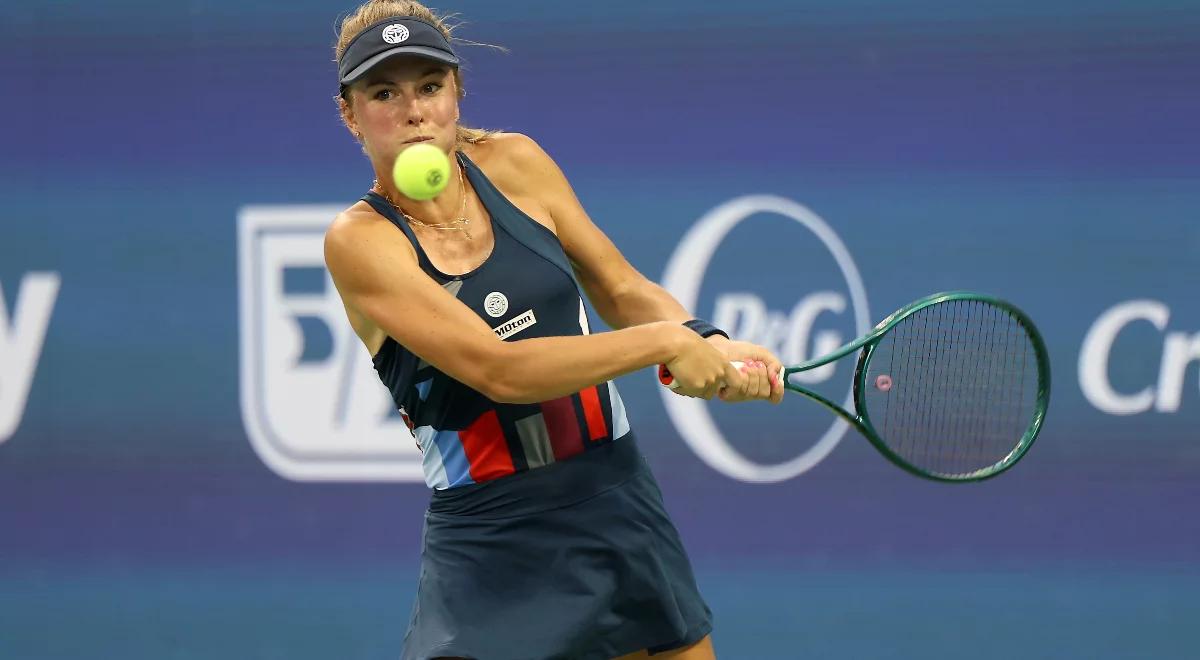 WTA Cincinnati. Przegrana dwudniowa walka Magdaleny Fręch. Uległa złotej medalistce z Paryża