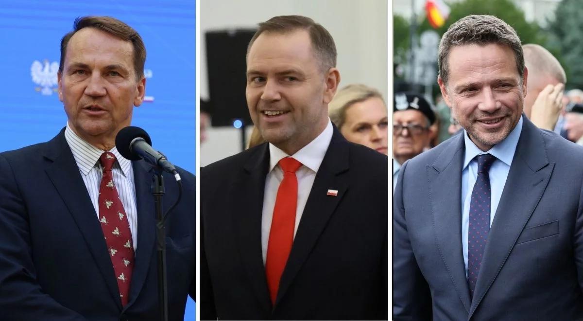 Nowy sondaż: Nawrocki ze spadkiem zaufania, niespodziewany lider