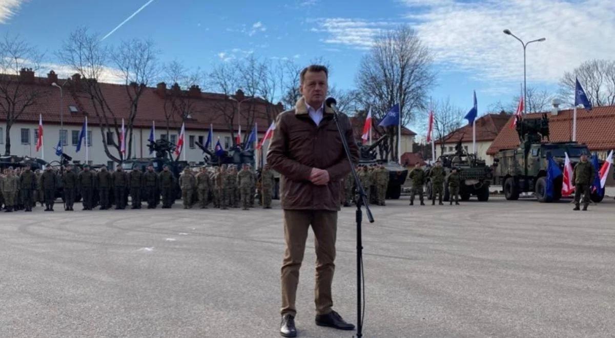 "Fundament rozwoju polskich Sił Zbrojnych". Szef MON o ustawie o obronie ojczyzny 