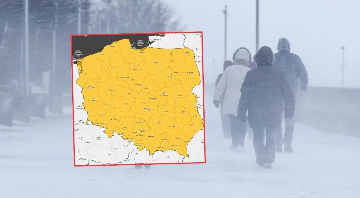 Mroźne uderzenie nie ominie żadnego regionu. Alerty dla całej Polski