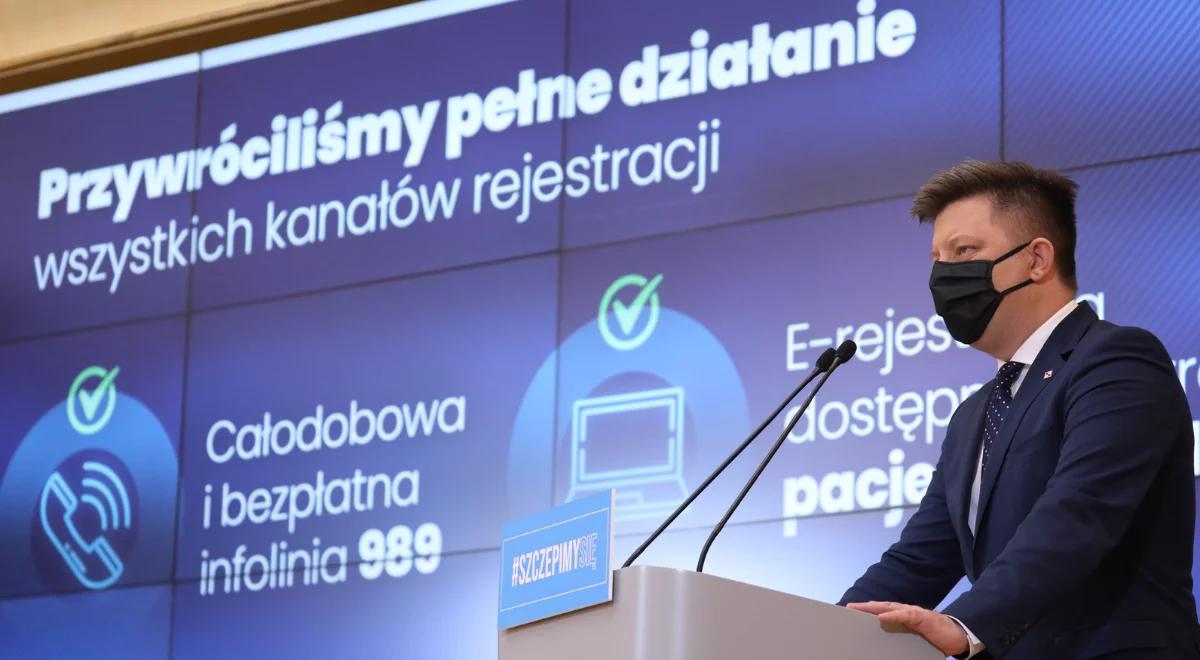 "To są kłamstwa". Szef KPRM zaapelował o niepowielanie fake newsów ws. szczepień w Rzeszowie