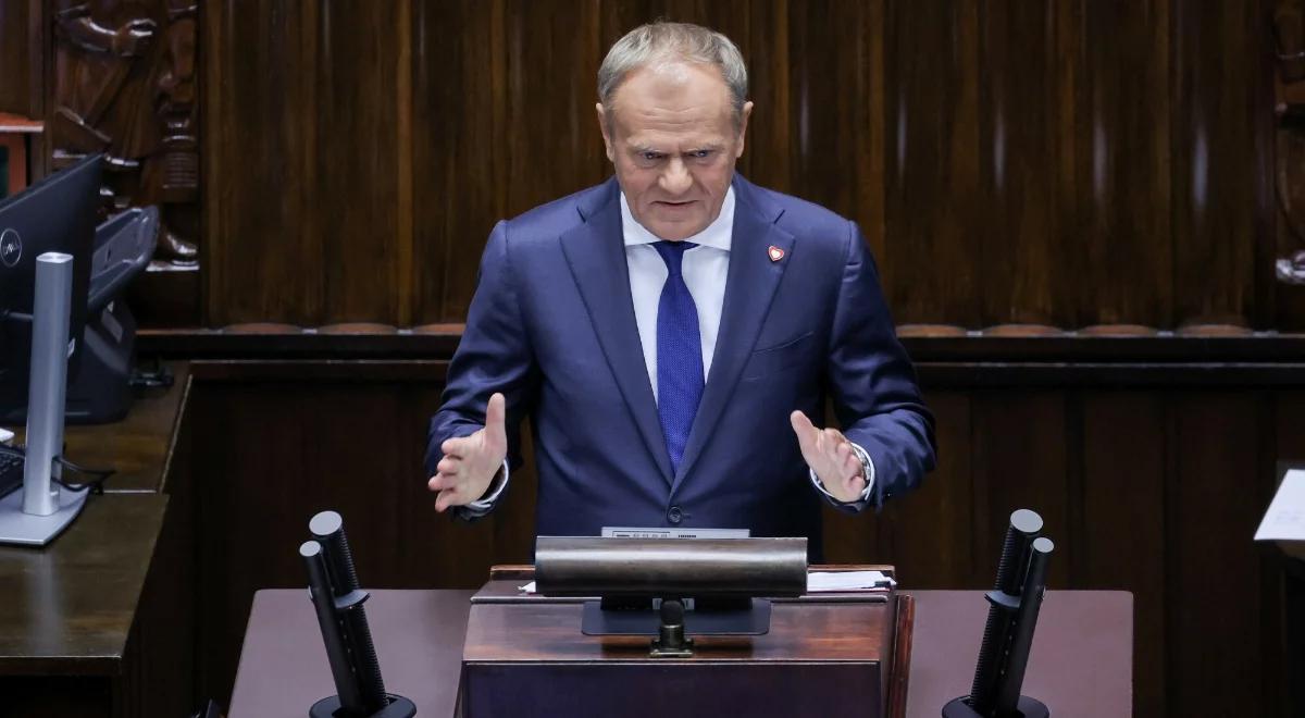 Wotum zaufania dla rządu. Premier Donald Tusk odpowiedział na pytania