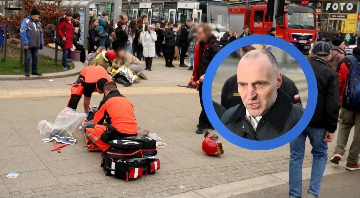 Wypadek w Szczecinie. Wojewoda dziękuje mieszkańcom. "Zachowali się bardzo porządnie"