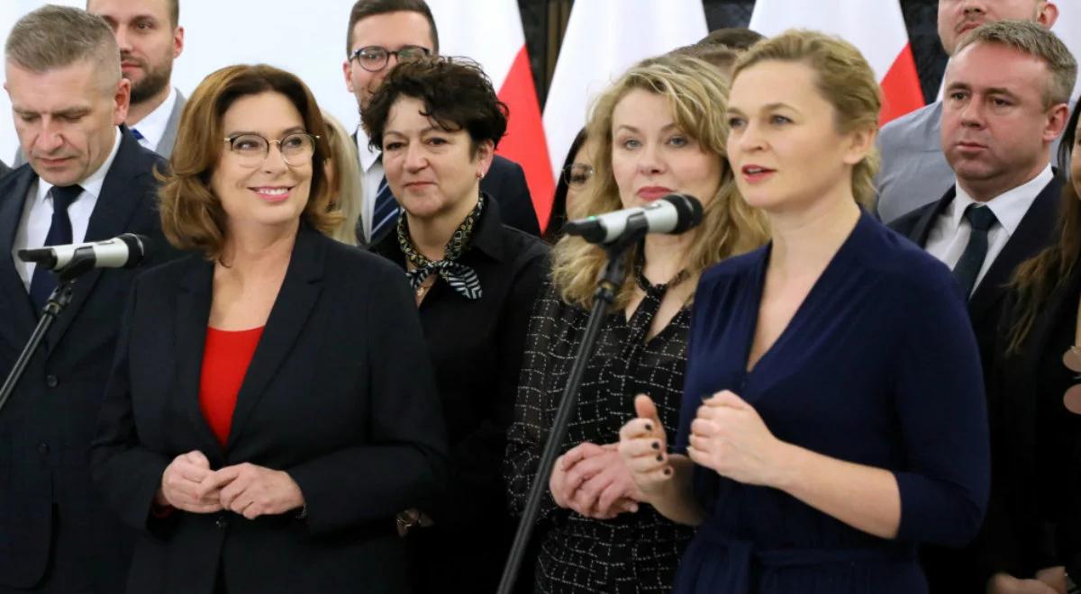 "KOD nie krzyczał wulgarnych haseł". Nowacka o zakłócaniu wystąpienia prezydenta