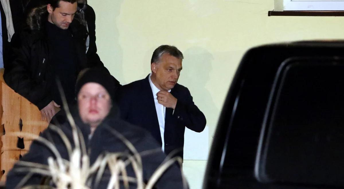 Zakończyło się spotkanie Jarosława Kaczyńskiego z Viktorem Orbanem. Trwało kilka godzin  