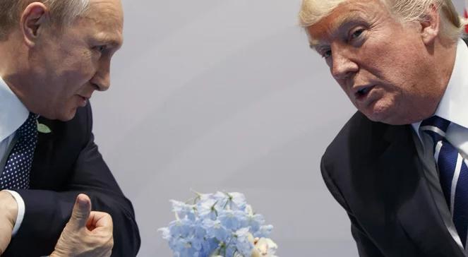 Nieoficjalne spotkanie Trump - Putin