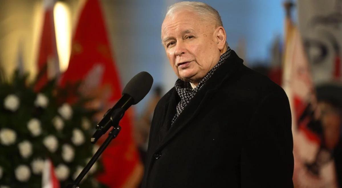 Jarosław Kaczyński: odwołanie do tradycji walki o niepodległość jest znów aktualne