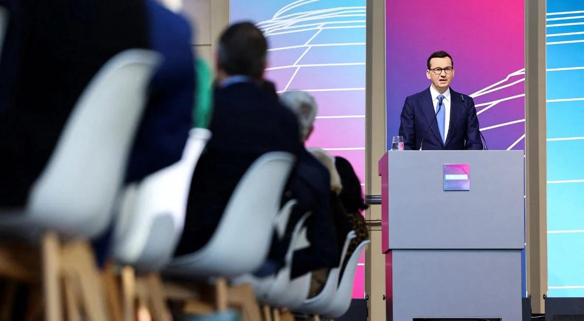 Premier Morawiecki ostrzega przed obojętnością. "Krew narodu ukraińskiego obciąży nasze sumienie"