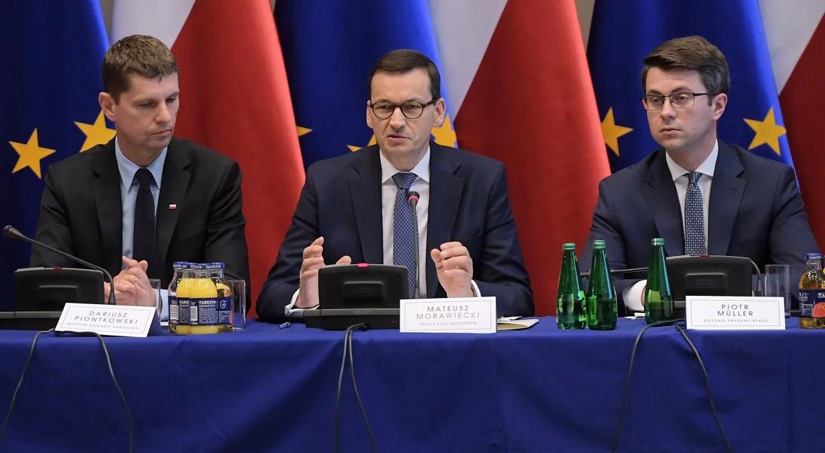 Piotr Müller: projekt "Rzeczypospolitej Europejskiej" łamie polską konstytucję