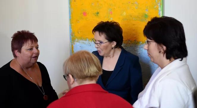 Premier Ewa Kopacz spotkała się z żonami górników z kopalni Kazimierz-Juliusz