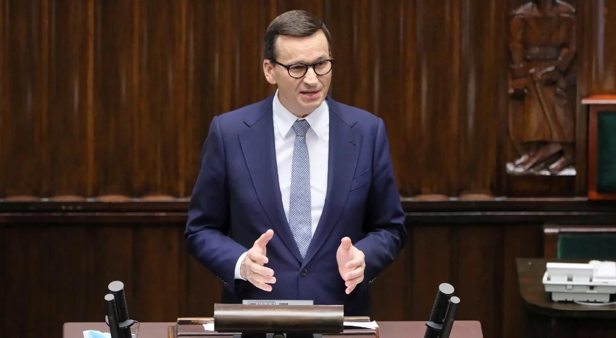 "PO równa się dzisiejsza inflacja". Premier mówi o "spuściźnie" z okresu rządów Tuska