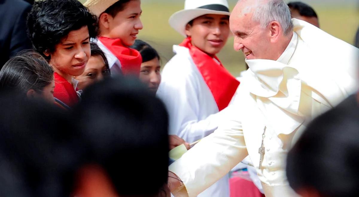 Papież Franciszek w Ekwadorze: przybywam jako świadek Bożego miłosierdzia