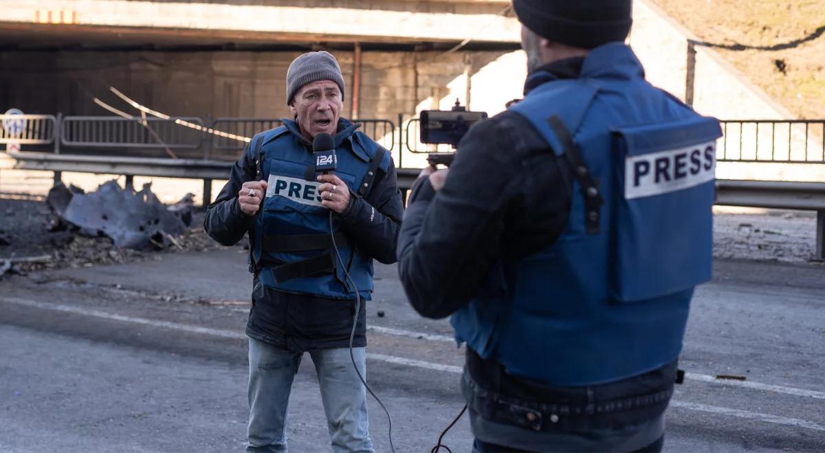 Rosyjscy snajperzy zabili ukraińskiego dziennikarza. Włoski reporter został ranny