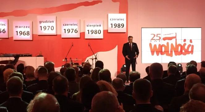 25-lecie wolności. Bronisław Komorowski: to dobro wspólne