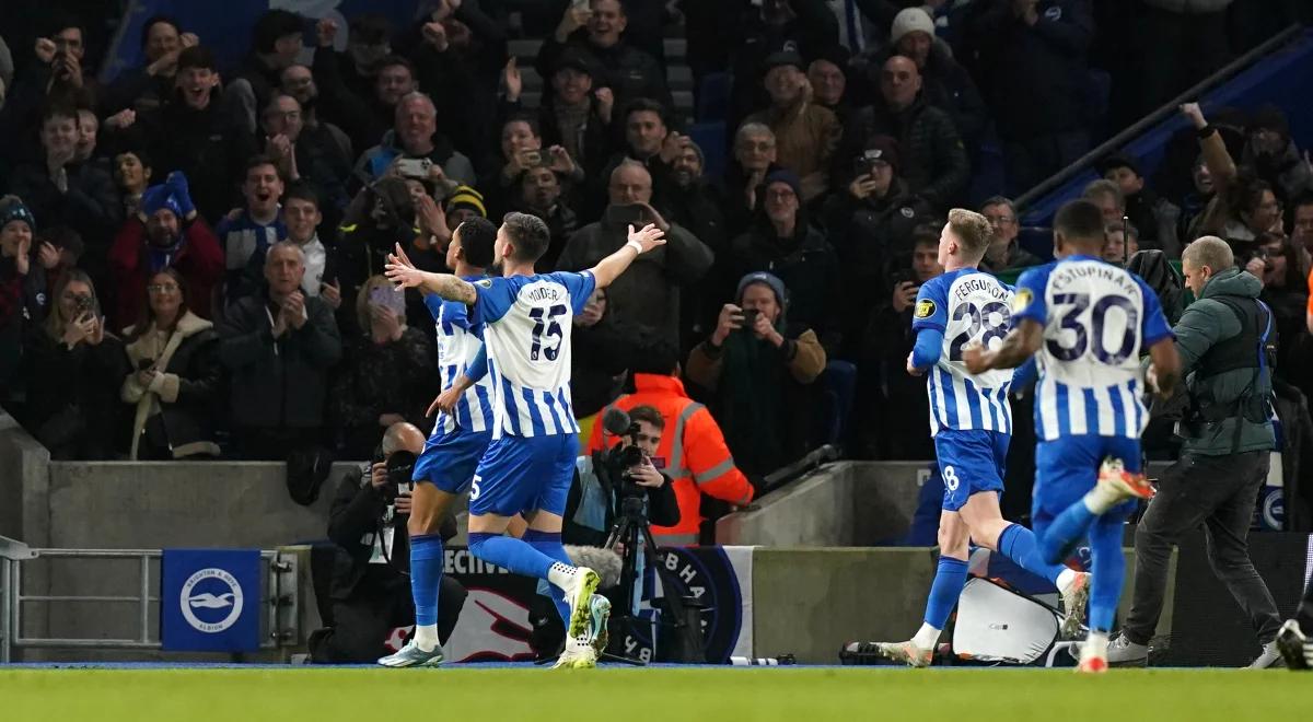 Premier League: Brighton skuteczniejsze niż Tottenham, West Ham lepszy w derbach