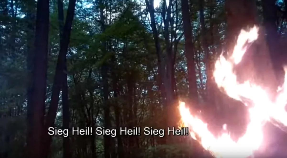 Wyciekły szokujące zdjęcia dziennikarza TVN z "urodzin Hitlera"