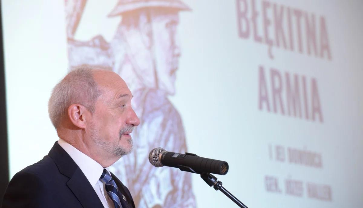 Antoni Macierewicz: armia Hallera wywalczyła Polsce dostęp do morza
