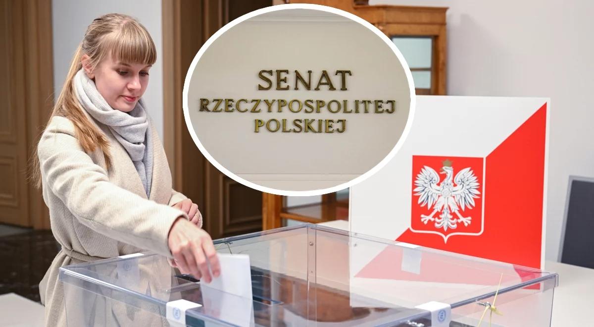 Wybory w Polsce. Pewne wyniki z niektórych okręgów senackich