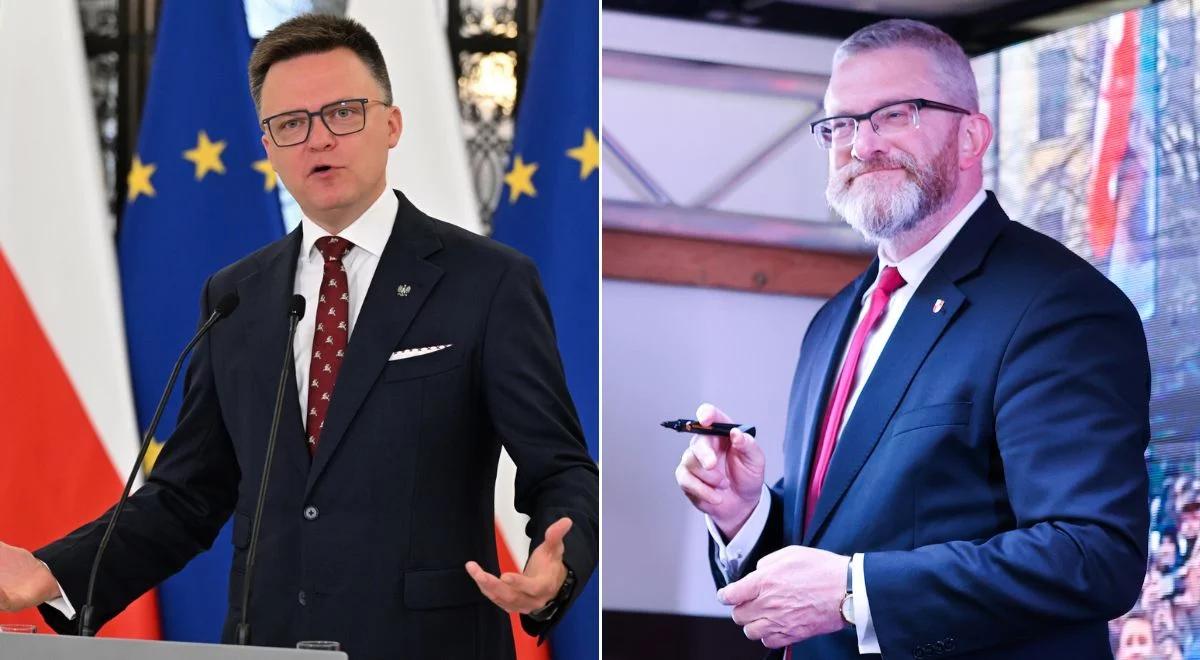 Jak mogą rozłożyć się głosy w II turze? Jest sondaż wśród wyborców Brauna i Hołowni
