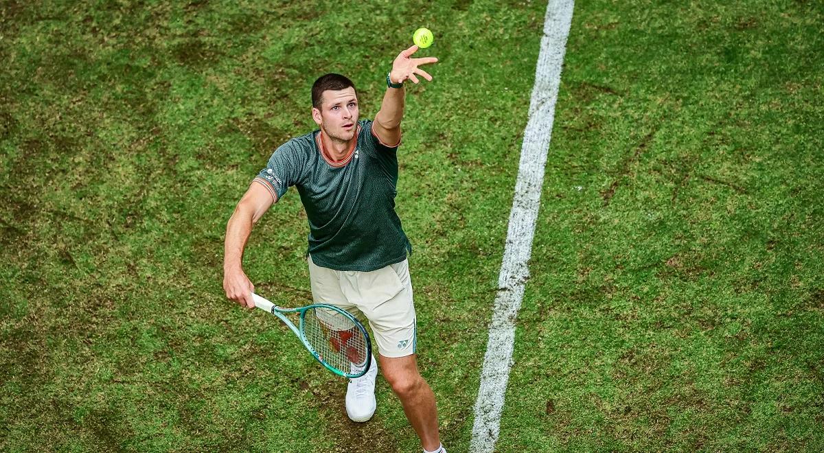 ATP Halle. Hubert Hurkacz w ćwierćfinale! 17 asów Polaka