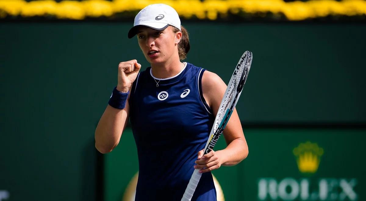 WTA Indian Wells: Ostapenko - Świątek w 1/8 finału. O której mecz wielkoszlemowych mistrzyń? 