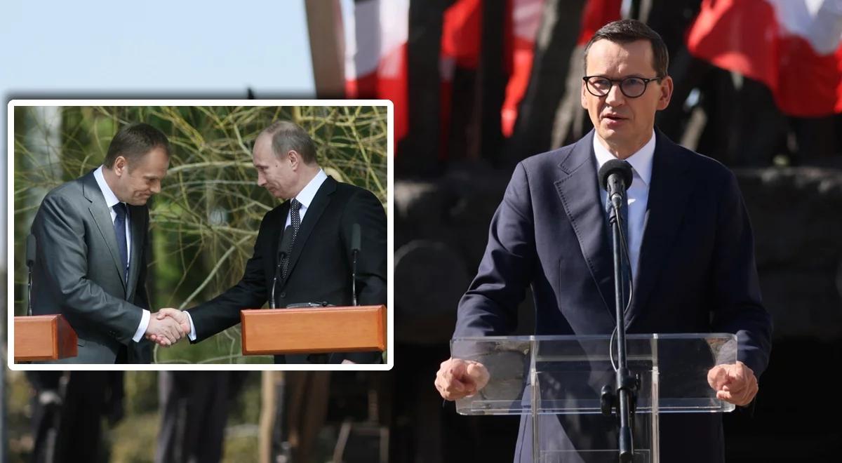 Premier Morawiecki: Rosja dla naszych poprzedników była normalnym krajem, nie zgadzamy się z tym