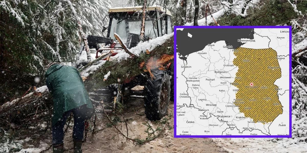 Pogoda. Wichury nad Polską. Synoptycy wskazali regiony objęte alertem