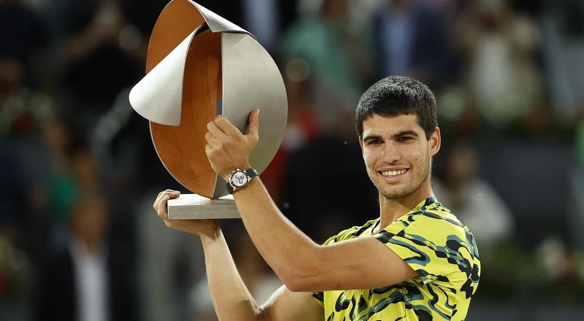 ATP Madryt: Carlos Alcaraz triumfuje w finale. Struff postraszył faworyta