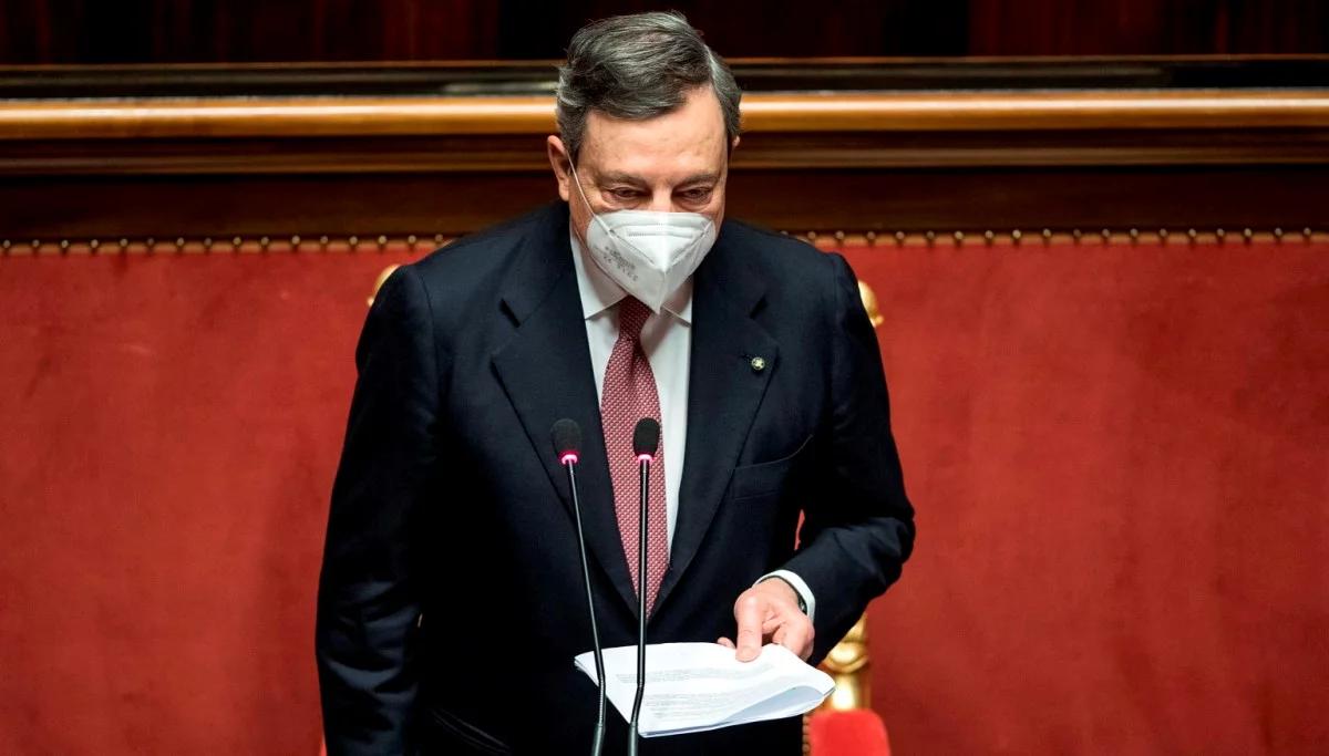 "Jedność jest obowiązkiem". Premier Włoch Mario Draghi przedstawił program nowego rządu