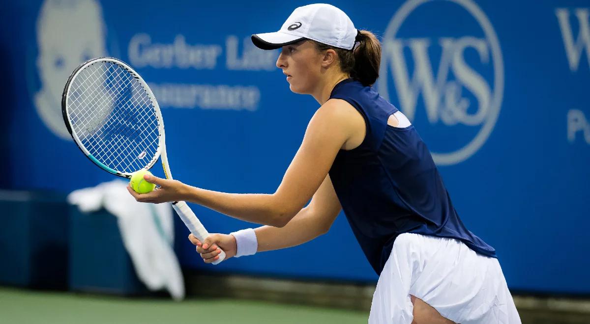 WTA Cincinnati: Iga Świątek przegrała w ćwierćfinale debla 