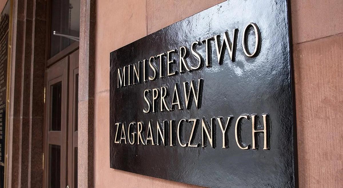 Polskie MSZ reaguje na zatrzymanie dziennikarki TVP. Białoruski dyplomata został wezwany do resortu