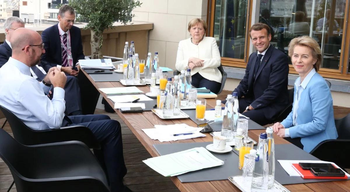 "Praworządność w sercu europejskich wartości". Prezydent Francji o szczycie UE 