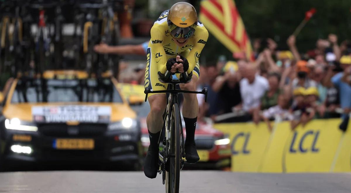 Tour de France: Jonas Vingegaard zdeklasował Pogacara. Popis Duńczyka w jeździe na czas 