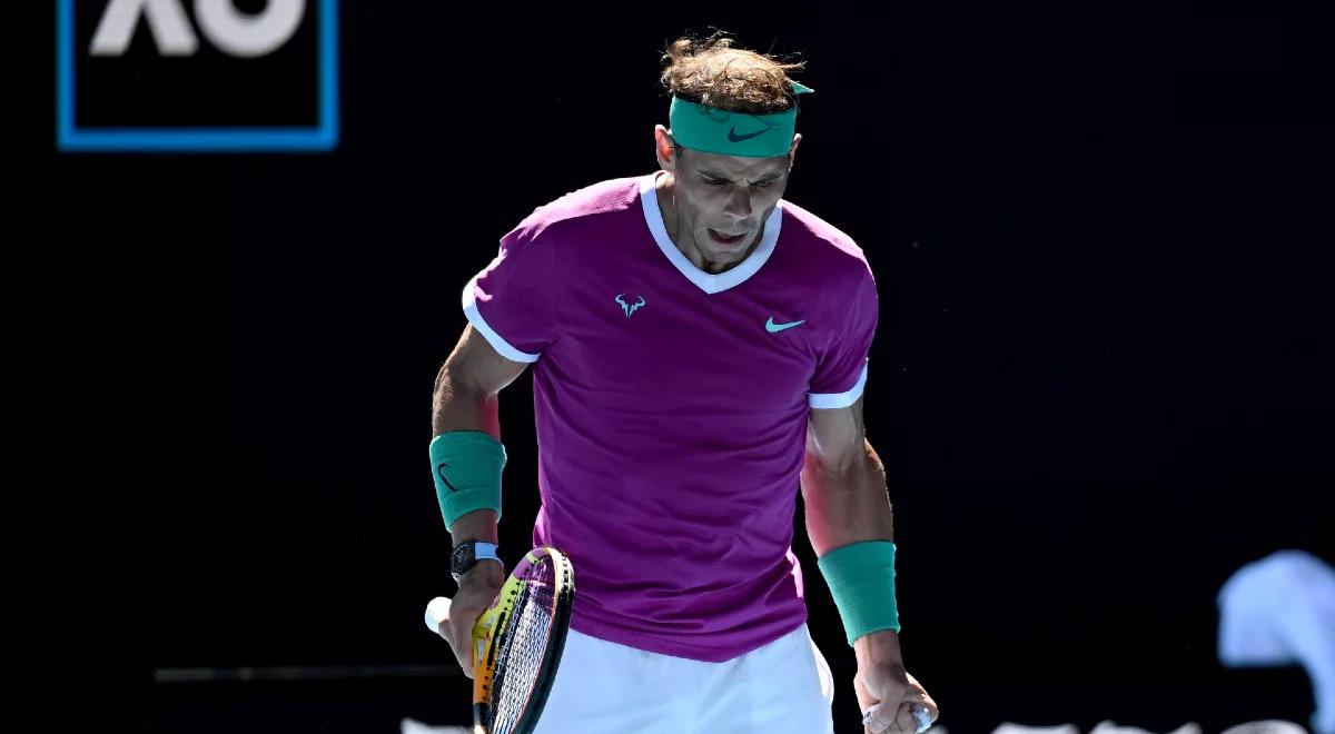 Australian Open: Rafael Nadal wciąż bez straty seta 