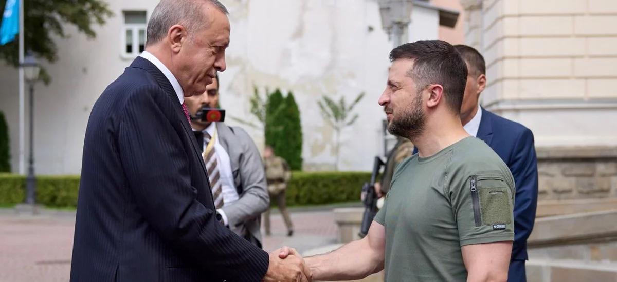 Spotkanie Zełenskiego z Erdoganem i Guterresem. Omówili sytuację na Ukrainie