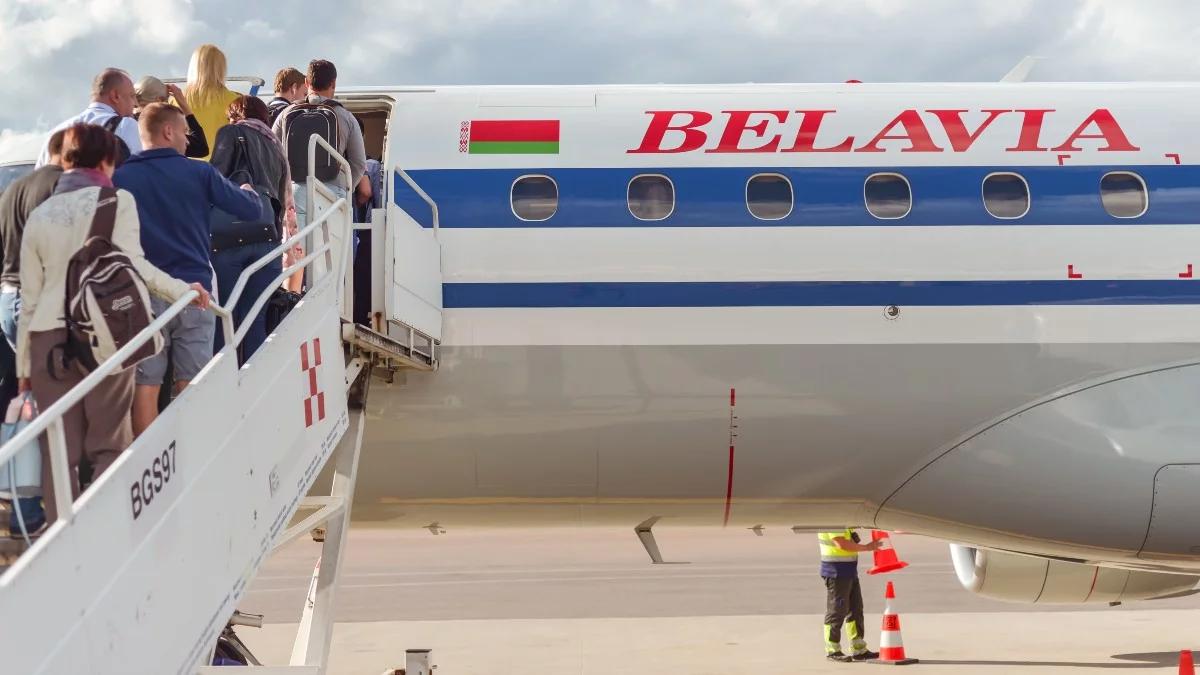 Lotnisko w Mińsku i linie Belavia tracą ukraińskich pasażerów