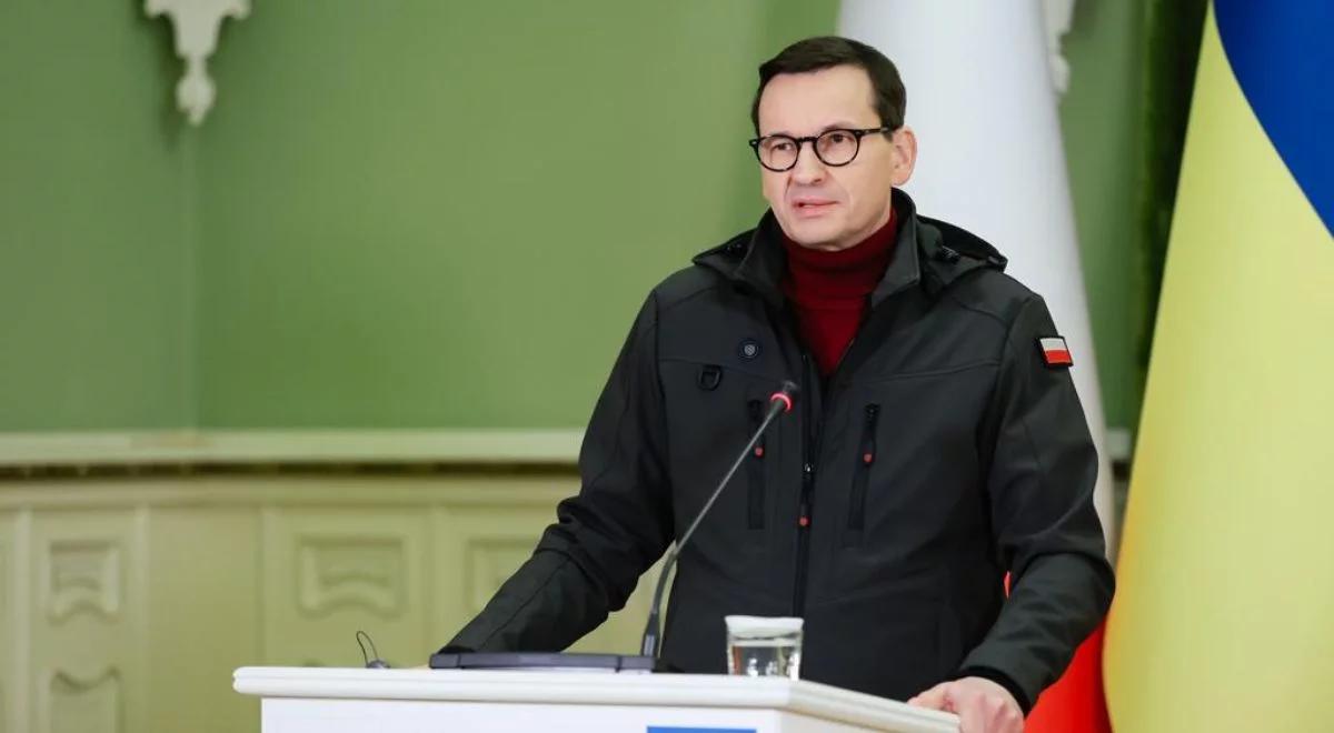 Premier Morawiecki: deputinizacja to warunek konieczny suwerenności Europy