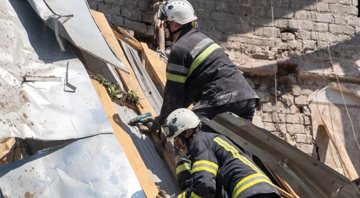 Rosyjski ostrzał miasta Czasiw Jar. Rośnie liczba ofiar