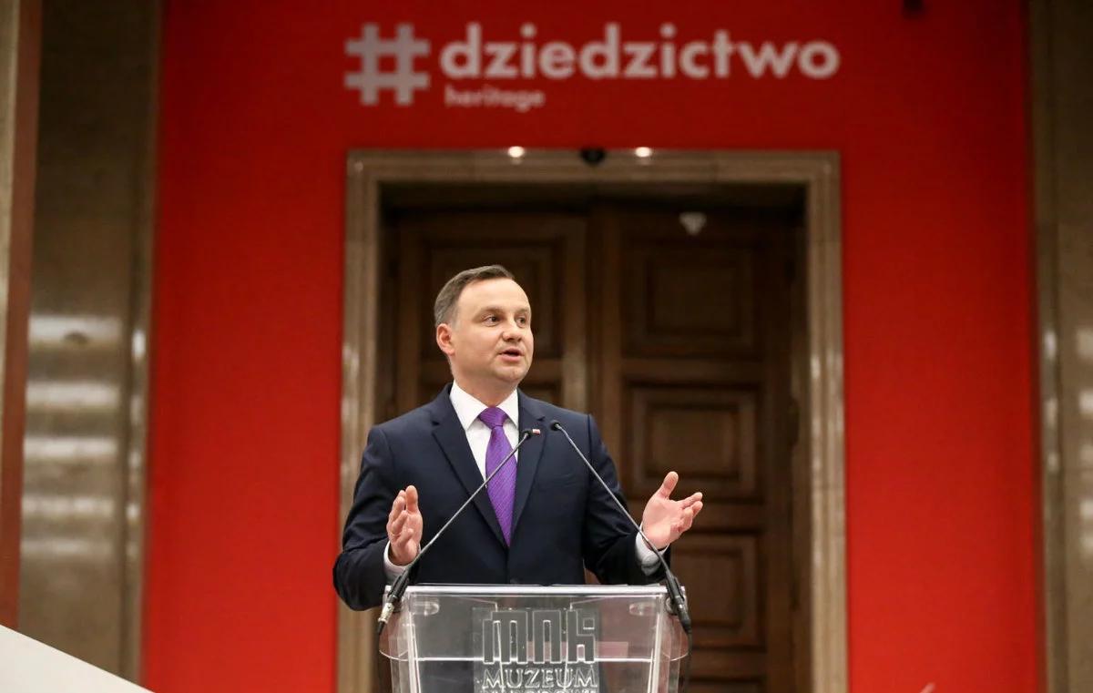 Prezydent: wystawa "Dziedzictwo" niesie wielkie przesłanie