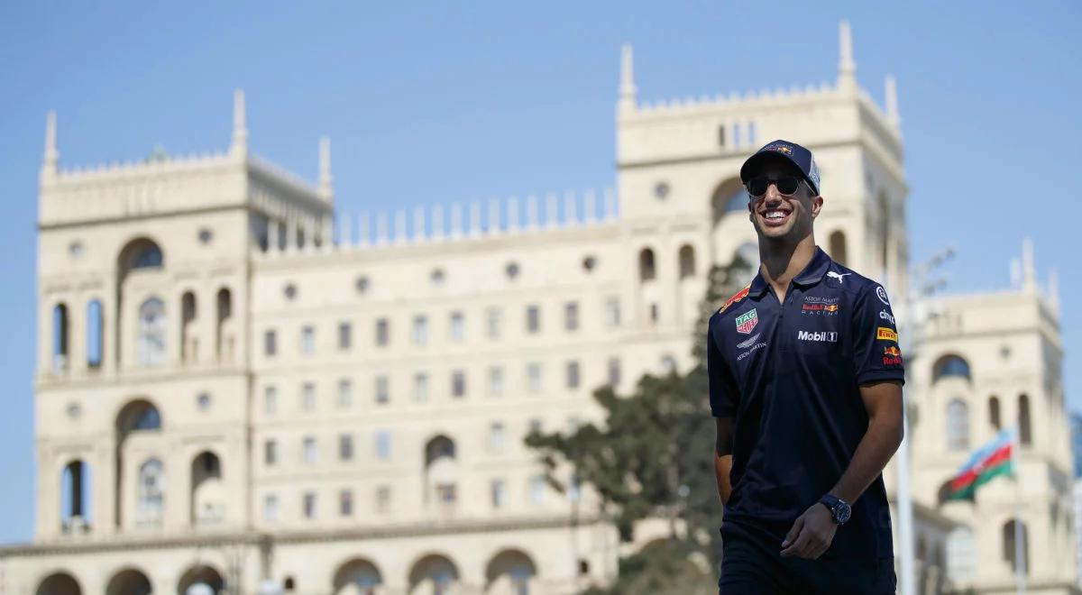 GP Azerbejdżanu: Daniel Ricciardo pójdzie (pojedzie) za ciosem na ulicznym torze w Baku?