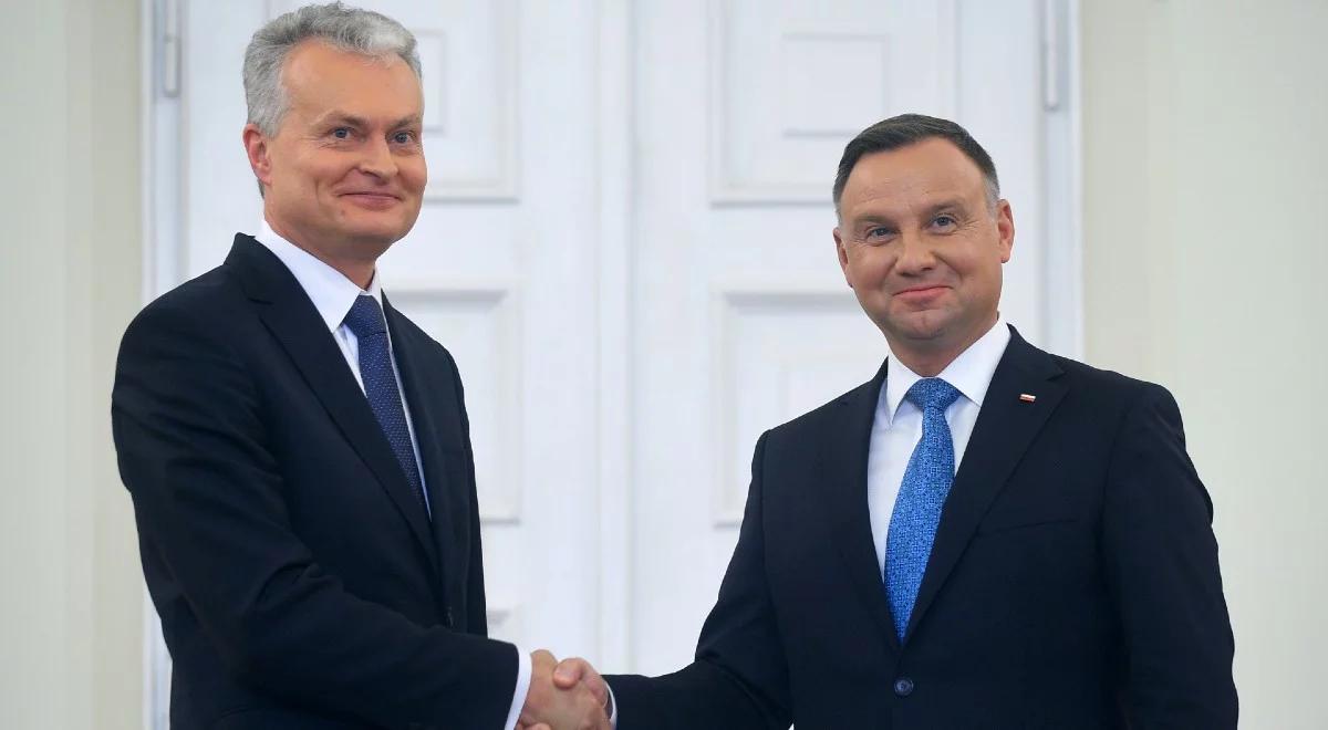 Andrzej Duda rozmawiał z prezydentem Litwy. Przywódcy poruszyli m.in. temat sytuacji na Wschodzie