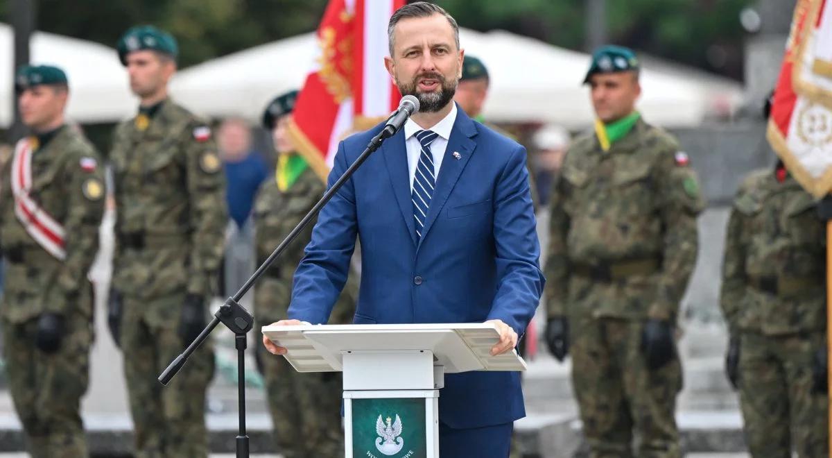 Szef MON: ostatnie dni to czas próby