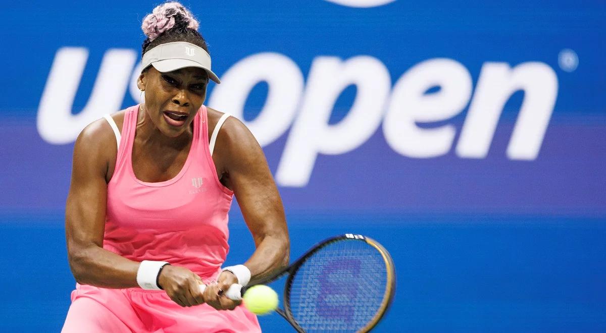 US Open: nestorka Venus Williams urwała tylko dwa gemy i żegna się z turniejem, małe kłopoty Sabalenki 