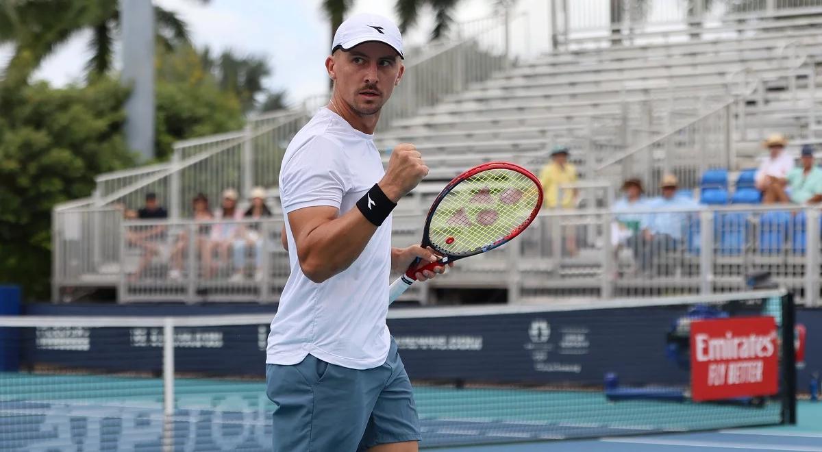 ATP Barcelona. Jan Zieliński w półfinale turnieju. Polak wygrywa po zaciętym boju